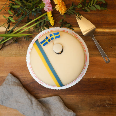 Examenstårta White Lady