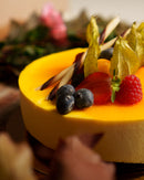 Moussetårta mango
