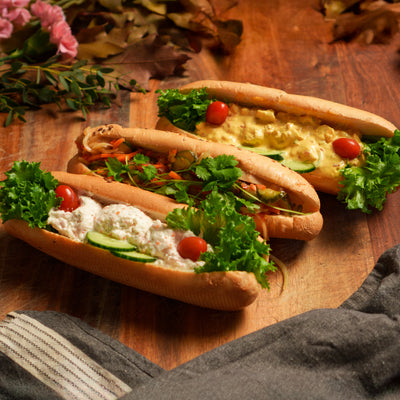 Baguette ost & skinka